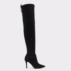 ALDO - Asteille 98 suede over the knee boots size 5